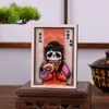 Ímãs de geladeira de madeira estilo cantonês urbano, tendência nacional, atacado, lembranças únicas, lembranças magnéticas turísticas cênicas de Guangdong