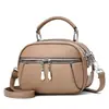 Nova bolsa de mão, bolsa redonda mini, bolsa de ombro fashion, bolsa transversal simples, bolsa feminina casual, bolsa de mãe