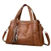 Bolso de Piel Suave Estilo Retro Nuevo 2026 para Mujer, Bolso de Mano y Bolso Cruzado de Gran Capacidad, Bolso de Madre Moderno y Versátil, Bolso de Hombro para Viajes Diarios