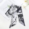 Lazo Bufanda de Seda Versátil Delgada Recuerdo de Vacaciones 26 Letras Cinta para el Cabello Cinta Decorativa para el Cabello Caja de Regalo Serpentina