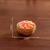 Micro paisaje creativo simulación comida de caqui juego de caqui Ruyi diy decorativo bolsa sorpresa accesorios mini adornos en miniatura