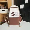 Bolsa Casual de Grande Capacidade para Tutoria de Alunos 2026 Alunos do Ensino Fundamental e Médio Masculino e Feminino Mochila Versátil para Roupas de Trabalho Moda