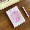 Cuaderno Lindo de Gatito, Mismo Estilo que Xiaohongshu, Diario de Tapa Dura para Estudiantes, Páginas a Color de Alta Calidad, Elegante Cuaderno de Diario
