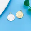 Mezcla de 30 Dibujos Animados Aleación Blanca con Goteo de Aceite Joyería Colgante Pequeño Hecho a Mano DIY Joyería Pulsera Bolsas Accesorios Material