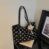 Bolso Tote de Lunares Nuevo 2026 para Mujer, Bolso de Hombro Estilo Coreano, Bolso de Axila de Gran Capacidad para el Trabajo, Bolso de Mano Moderno y Sencillo