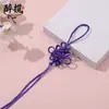 Nudo Chino Cuadrado de la Victoria con Borla Colgante Tejida a Mano Empaque Accesorios de Regalo Colgante de Unidad USB Al Por Mayor En Stock
