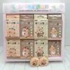 Pegatinas Redondas Infantiles de Verano, Pegatinas de Esencia de Aceite de Plantas Capibara, Pegatinas Lindas de Gato Mascota para Ropa, Lote de Regalo