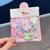 Nuevo Clip para el Cabello Infantil de Estrella de Cinco Puntas Dulce de Verano Mariposa Garras que No se Caen Pinza Linda para Flequillo de Bebé