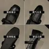 Zapatos de Mujer Estilo Francés, Elegantes Zapatos Planos Mary Jane Marrones Novedad Verano 2026, Zapatos de Hada Cuadrados Estilo Chanel