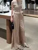 Pantalones Casuales de Estilo Old Money con Caída para Mujer Verano Súper Bonitos Pantalones Delgados Número de Modelo 77216