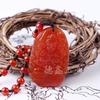 Ágata roja ocho santos patrones doce signos del zodiaco santo patrón ágata roja colgante benmingfo calcedonia roja