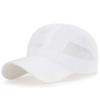 Sombrero para hombre de secado rápido, transpirable, fresco, para exteriores, gorra de béisbol con protección solar, delgado, moderno, versátil, casual