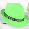 Sombreros de Plástico Estilo Británico de 14 Colores Transfronterizos, Pedido Mínimo de 500 Piezas, Se Pueden Mezclar los Colores, Venta al Por Mayor de Fábrica, Sombreros para Fiestas de Team Building