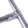 Conector de encaixe galvanizado de aço redondo 46 pontos 1 polegada, 20/25/28/32mm, duas vias, três vias, acessórios de encaixe sem solda