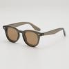 Gafas de Sol Cuadradas Pequeñas de Estilo Europeo y Americano para Hombre, Retro, de Montura Pequeña Negra, para Mujer, Modernas, Populares en Internet, Personalizadas, Transparentes Verdes
