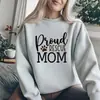 Sudadera de Cuello Redondo Mamá Rescatista Orgullosa Exportación Transfronteriza Amazon Al Por Mayor Una Pieza Producto de Temu Wish