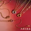 Jieding Colar de Aço Titânio Encaixável Estilo Europeu e Americano para Mulheres, Pulseira de Alta Qualidade, Conjunto de Joias de Mão em Aço Inoxidável