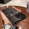 Adecuado para funda de teléfono electrochapada Apple 16 Promax, Funda protectora de carcasa dura todo incluido anti-caídas para iPhone 16, Antihuellas