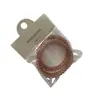 Cordón para Teléfono de Color Translúcido Estilo Coreano Goma para el Cabello para Mujeres Celebridad de Internet Goma para el Cabello sin Costuras Goma para el Cabello Simple de Moda
