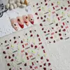 Nuevo Estilo Transfronterizo Fuente Venta Caliente Lindos Rayas Abeja Gelatina Pegatinas para Uñas 3D Coloridas Insectos Decoración de Arte para Uñas