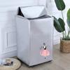 Cubierta Antipolvo Protector Solar para Lavadora de Tambor Tipo Onda Con Rueda Lista para Usar Totalmente Automática Gruesa para el Hogar Cubierta para Lavadora Impermeable