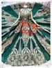 Flor Clássica Lantejoura Dourada Material Multicolor Vestido de Noiva Casamento Tecido para Roupa DIY Novo Preço por Grão Inteiro