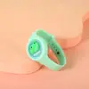 Reloj repelente de mosquitos luminoso de dibujos animados para niños, pulsera artefacto luminoso anti-picaduras de mosquitos, hebilla repelente de mosquitos para exteriores, suministro directo de fábrica