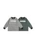 Ropa Infantil Dk Otoño Estilo Japonés Camiseta Rayada de Manga Larga para Niñas y Niños, Camiseta Básica Casual Elegante para Niños Pequeños y Mayores