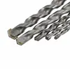 Juego de 5 brocas de construcción resistentes de acero de tungsteno, juego de 8 brocas de construcción de carburo engrosado, broca de impacto para cemento, broca de pared