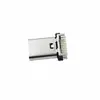 TYPE-C16p base de placa de goma negra en línea SMT en línea conector USB extendido de 15.0 base vertical