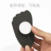 Almofada de antepé atacado palmilha feminina de meia-medida antiderrapante almofada de pé anti-dor salto alto modificado pequena meia-almofada sapatos femininos tamanho grande