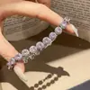 Pulsera con Cierre Redondo de Circonita Transfronteriza Europea y Americana, Pulsera Vintage de Lujo Ligero Estilo Palacio, Joyería de Mano Exquisita de Nicho de Diseñador