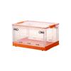 Caja de Almacenamiento para Libros Caja de Libros Caja Plegable para Libros Dormitorio de Estudiantes Hogar Caja Transparente de Almacenamiento para Organizar