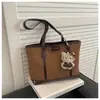 Bolso de Mano Retro Otoño e Invierno para Mujer 2025 Nuevo Estilo Bolso de Trabajo y para Viajes Cotidianos Estilo Coreano Textura de Nicho Gran Capacidad Bolso de Hombro