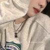 Colar de Urso Feminino Outono e Inverno ins Corrente de Suéter Hip-Hop 2021 Novo Tendência Moda Nicho Simples Versátil Suéter