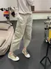 Jeans Cropped Vintage Estilo Workwear para Mulheres, Novo Modelo de Verão, Versátil para o Dia a Dia, Caimento Solto, Emagrecedor, Harem Dad Jeans de Cintura Alta