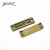 Pulseira YuenZ liga placa HOPE acessórios liga acessórios de joalheria DIY comércio exterior quente S264