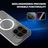 Adecuado para la funda del teléfono Xiaomi 17T Pro con atracción magnética, transparencia, delgadez y amigabilidad con la piel LeReach