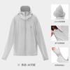 Ropa de Protección Solar para Exteriores Color Camello, Protección UV con Hilo Original, Ropa de Protección Solar para Mujer, Nuevo Modelo Primavera y Verano, Chaqueta de Protección Solar Color Camello para Hombre