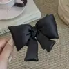 Gordito~Nuevo Estilo Otoño/Invierno Ins Dulce Satinado Tridimensional Lazo Grande Pinza para el Cabello Pinza para Cola de Caballo Accesorios para el Cabello Pinza Plátano