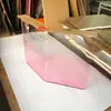 Pata de Mesa Transparente de Acrílico con Gradiente Negro Soporte Curvo Mesa de Café Isla Soporte Pata de Mesa Pie de Mesa