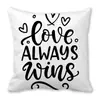 Feliz Día de San Valentín Feliz Funda de Almohada Piel de Durazno Funda de Almohada Plataforma Transfronteriza Suministro de Fábrica zxt561