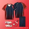 Uniformes de Tenis de Mesa Personalizados Directo de Fábrica Impresión Digital Todo en Uno Adultos Niños Competición Entrenamiento Jerseys Transpirables de Secado Rápido