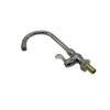 Venta al por mayor de fábrica comercio exterior grifo de cocina fregadero grifo de acero inoxidable universal para el hogar lavabo de lavado simple lavabo para verduras