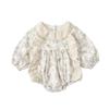Mameluco Infantil Otoño 2025 Nuevo Ropa para Recién Nacido Mameluco de Princesa para Luna Llena Moderno