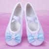 Zapatos de Baile para Niños Estilo Coreano Temperamento Suela Suave Práctica Cuerpo Garra de Gato Zapatos Escenario Performance Niñas Bailando 8150