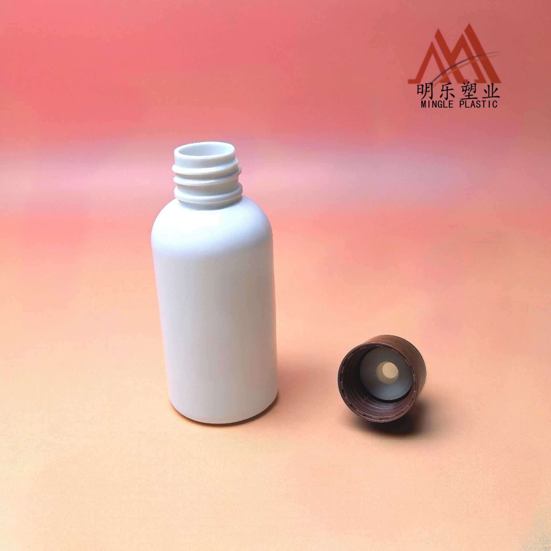 60ML PET波斯顿瓶配20-410普通光面滴管盖2