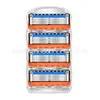 Nueva Maquinilla de Afeitar Portátil Manual Naranja Hoja de Cinco Capas Unisex