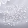 Joias para Manicure Transparente Amor Manicure Diamante Resina Acessórios Tridimensional Pêssego Coração Material Joias para Manicure Acessórios de Armadura de Unha