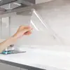 Pegatinas de pared electrostáticas, pegatinas decorativas, resistentes a las manchas, a la suciedad y al aceite, para salas de estar y uso doméstico; Película protectora electrostática transparente para paredes, adecuada para ventas transfronterizas